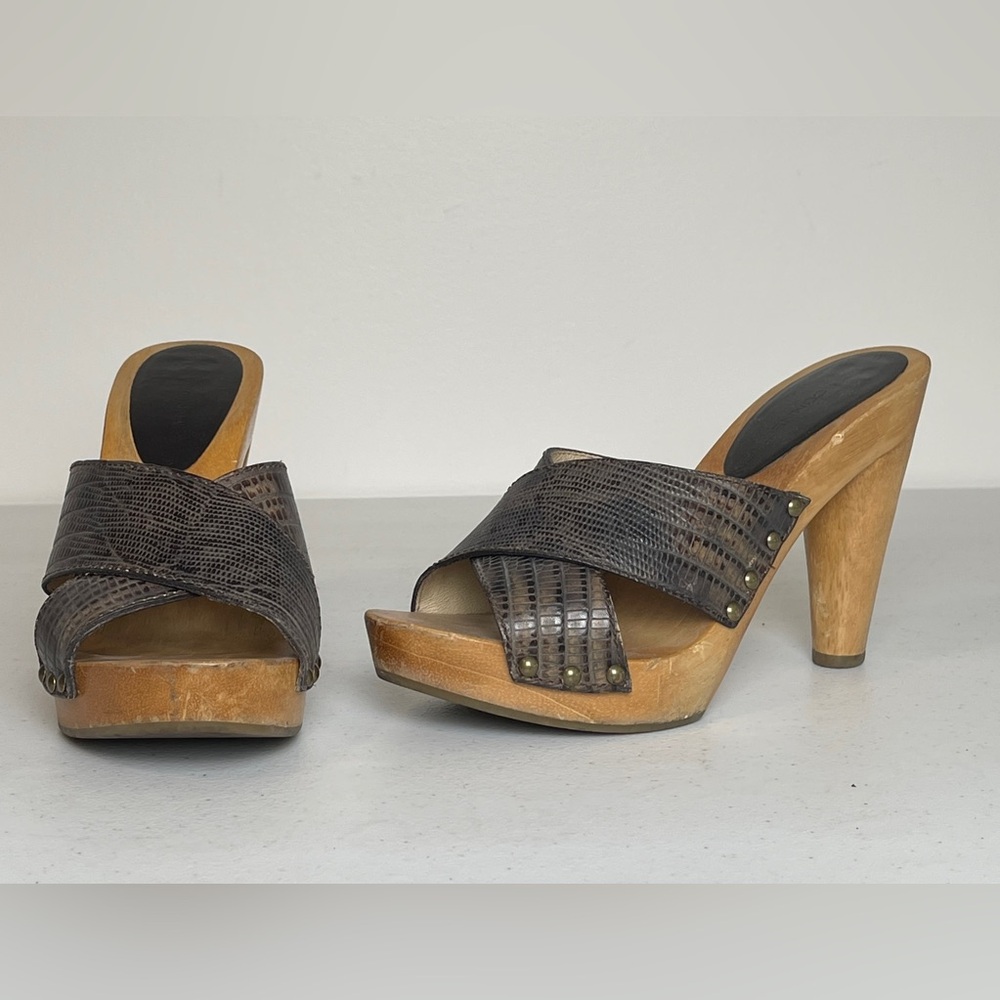 French Connection Women's Brown Heeled Sandals